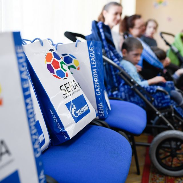 Charity Action za vrijeme Final Four turnira SEHA Gazprom lige u Brestu